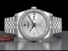 Rolex Datejust Jubilee Crownclasp Silver Wave Factory Diamonds Dial - 116234